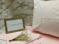 100% Egyptian Cotton Premium Percale with satic lace Bed Sets